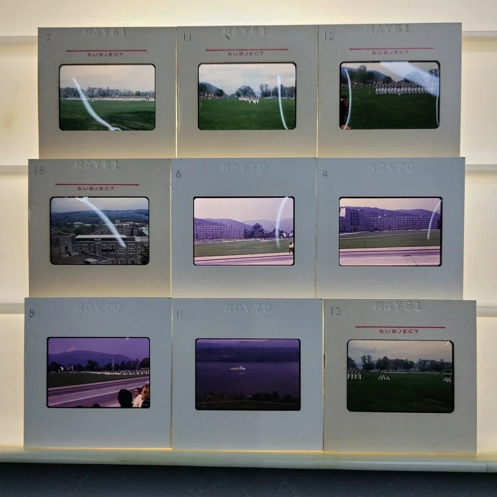 Lot Of 26 - 35mm‎ Kodachrome Slides West Point USMA Photos Mixed Lot 1961 & 1970